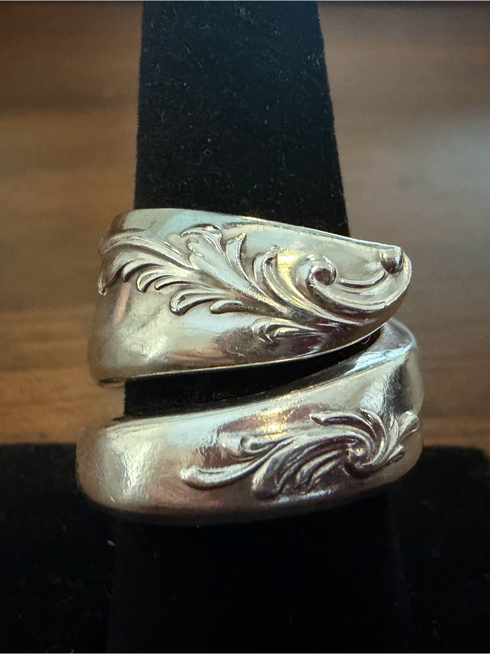 Silver Plated Spoon Ring
